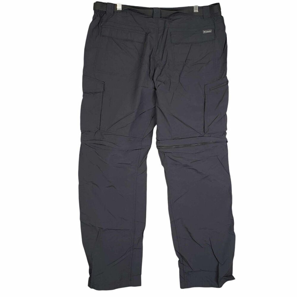Columbia Sportswear Cargo Pants Mens Size 40x32 Cargo Navy Blue Buckle Belt - Picture 3 of 10